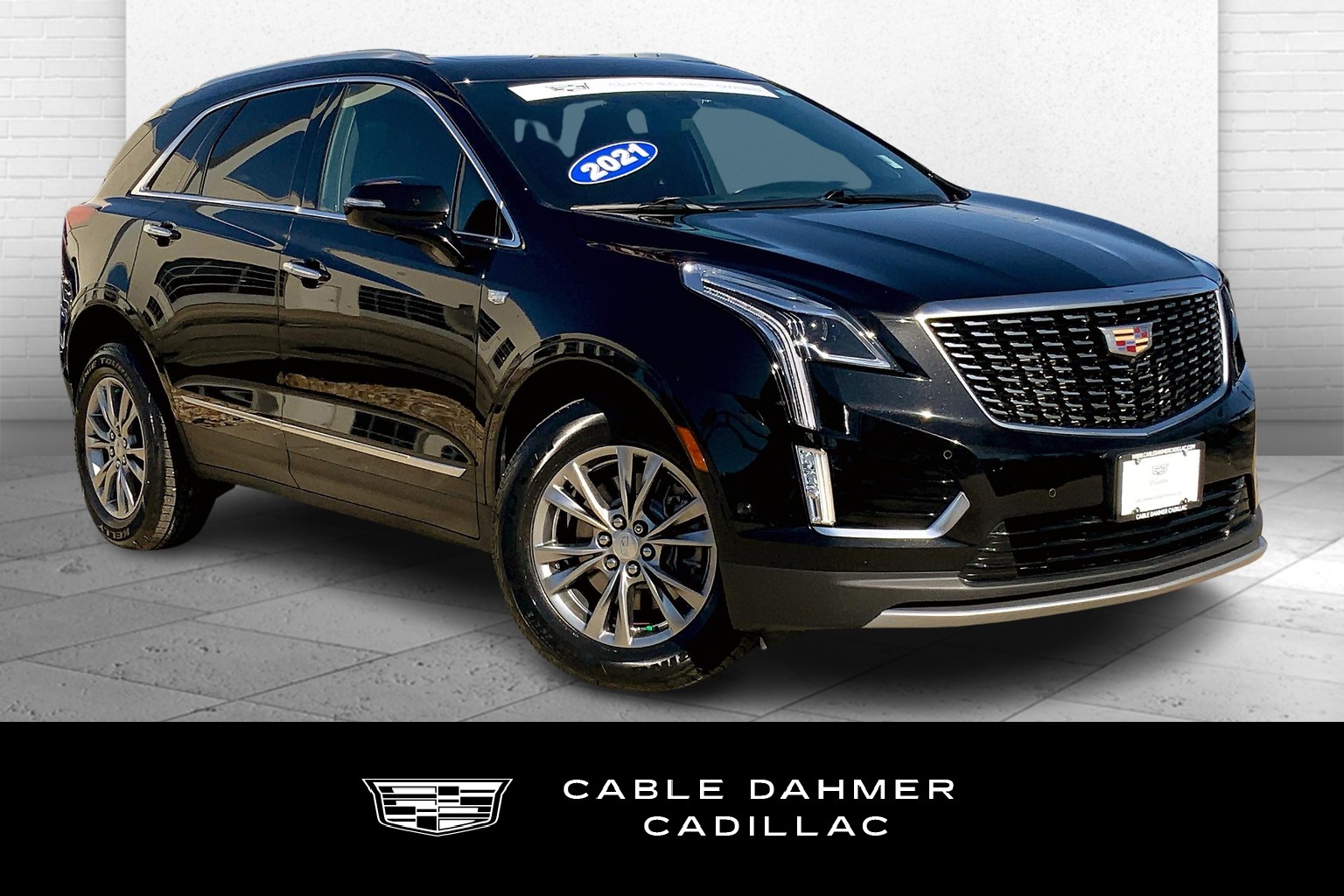 Certified Black 2021 Cadillac XT5 in KANSAS CITY Suv for Sale